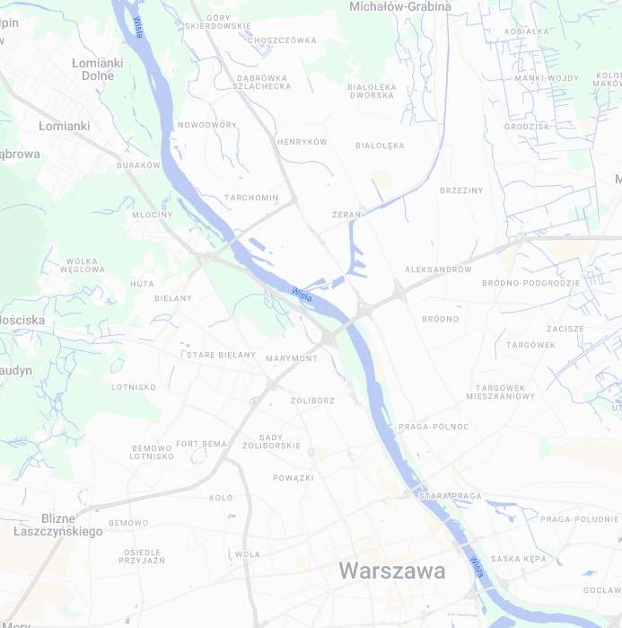 Mapa dojazdu – Romax Marywilska, Podłogi i Drzwi