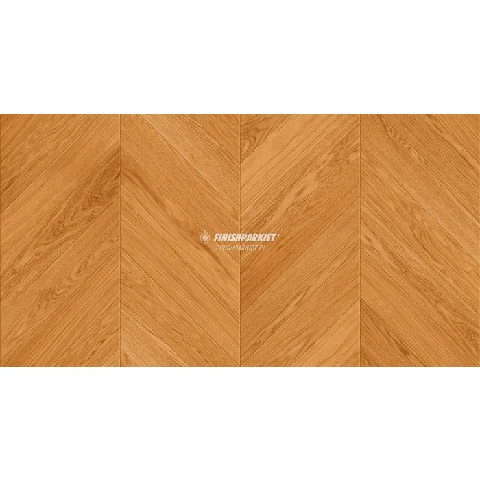 Finishjodła Francuska CHEVRON Deski podłogowe Dąb Exclusive Lakier matowy 4mm Jodełka