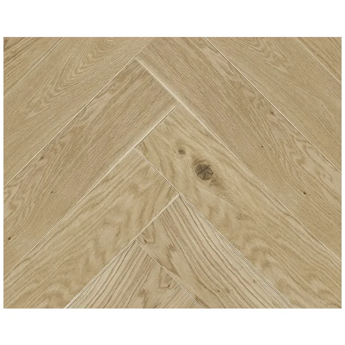 Finishjodła Angielska 120 - Podłoga drewniana Dąb Bielony Natura Olejowosk 4mm Jodełka Szczotkowana