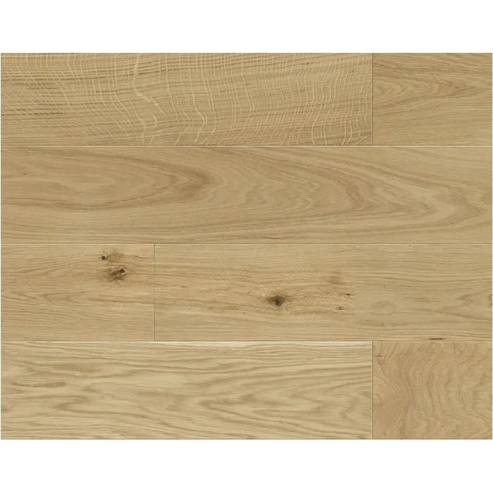 Finishdeska XXL - Długie deski podłogowe Dąb Latte Macchiato Natura Lakier 3,5mm  Szczotkowana