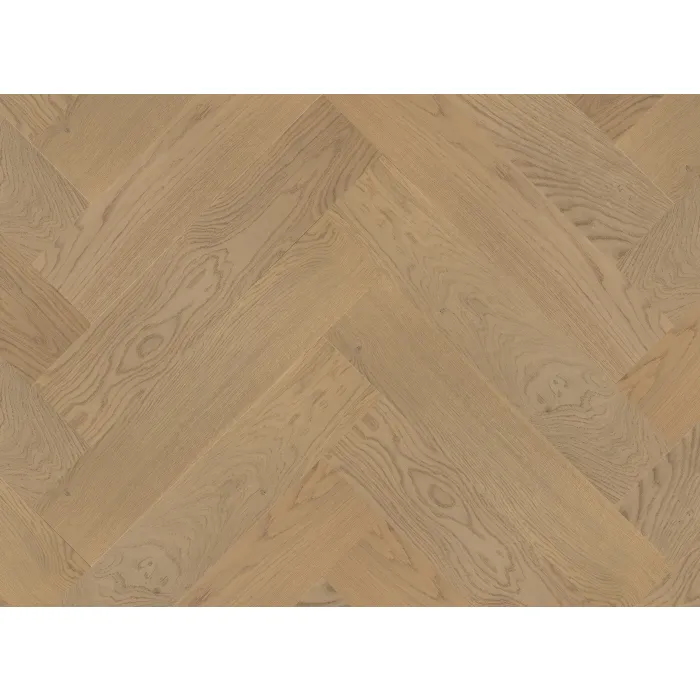 Finishjodła Angielska 120 - Podłoga drewniana Dąb Borneo  Lakier matowy 4mm Jodełka Szczotkowana