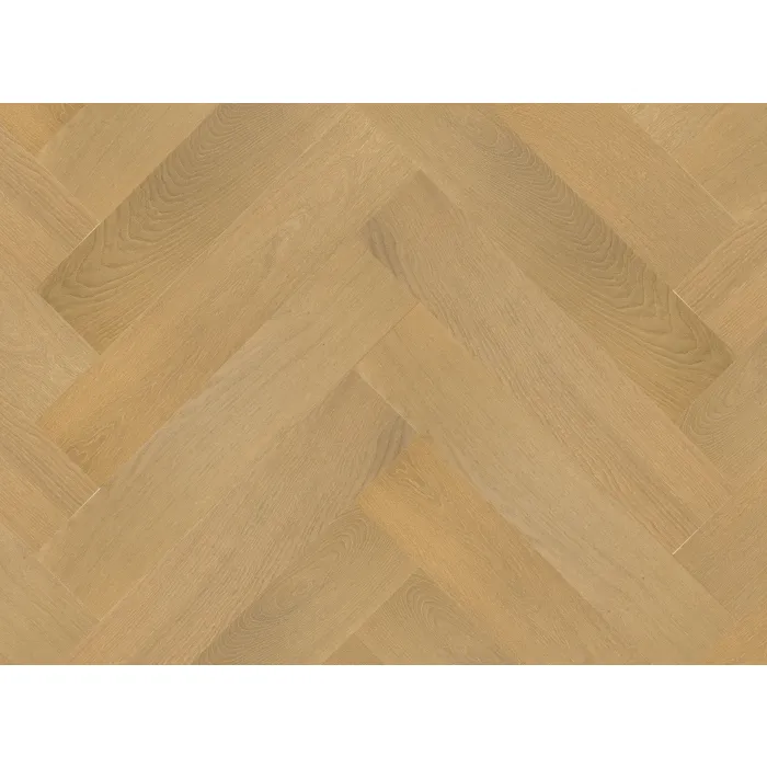 Finishjodła Angielska - Podłoga drewniana Dąb Jamajka Lakier matowy 4mm Jodełka Szczotkowana